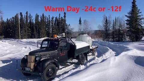 Nice Cold Day to Haul Water 1939 Chevy Mar 12 2025