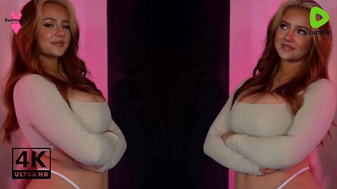 Gorgeous Model Posing - Pink & Black Aesthetic