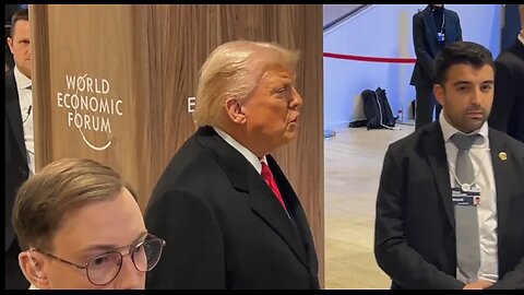 Trump speaks as he tours World Economic Forum in Davos