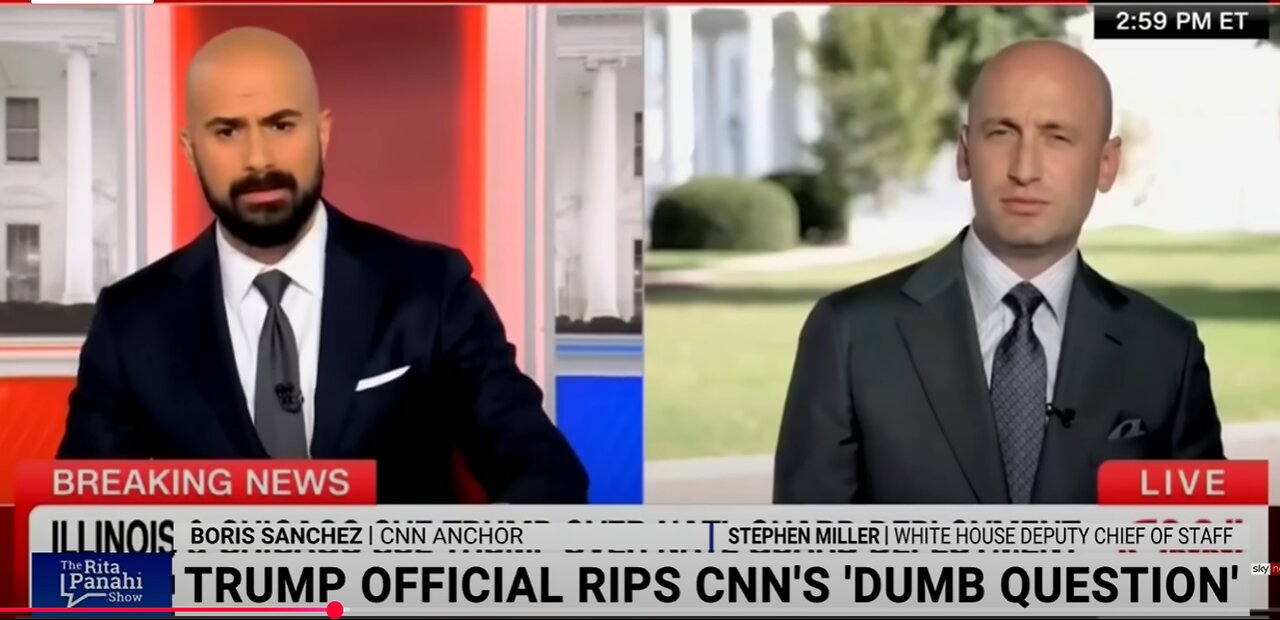 Lefties Losing It: Stephen Miller schools CNN---"That Is A Stupid Question"