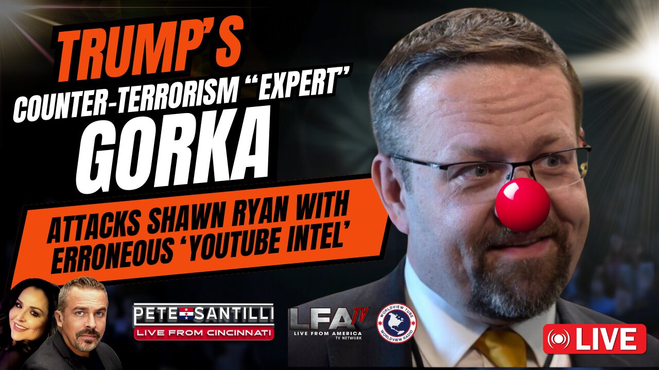 Trump Counter-Terrorism Expert Gorka Relies on Erroneous Youtuber to Discredit Shawn Ryan[EP #4385]