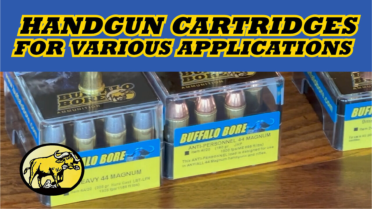 What Makes Handgun Cartridges Work for Various Applications