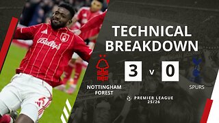 FOREST HUMBLE SPURS! 😱🌳 Nottingham Forest 3-0 Tottenham | Premier League