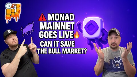 🚨MONAD MAINNET JUST WENT LIVE!🔥 Could This BREAKTHROUGH SAVE the Bull Market in Time?!🤯🚀