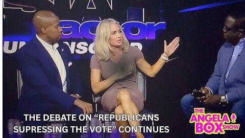 🔴 LIVE: “Republican Voter Suppression?” Angela Box Destroys the Narrative | The Angela Box Show