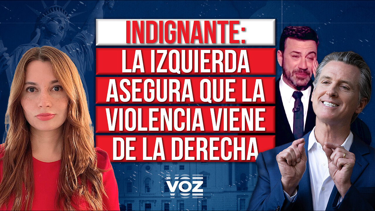 Indignante: la izquierda asegura que la violencia viene de la derecha