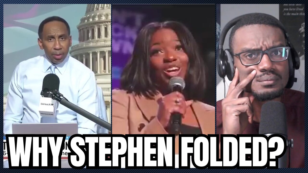 Stephen A Smith Folds Over Brutal Criticism Of Jasmine Crockett