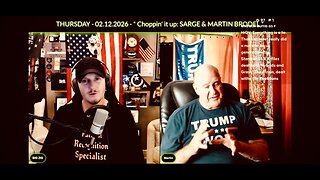 MARTIN BRODEL - BIG ZIG >>> LIVE <<< MID WEEK INTEL UPDATE & MORE ON THE 5TH Gen War[02.12.2026]