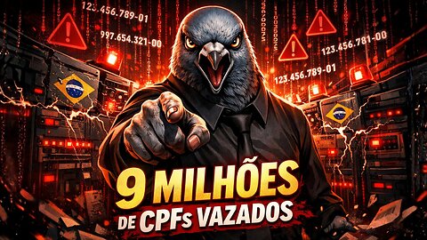 📰9 milhões de CPFs vazaram em Pernambuco