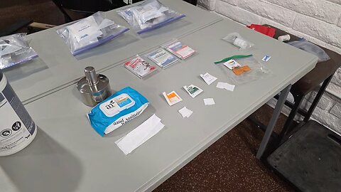 Wound Cleaning; Different types of First Ais: Alcohol & Disinfectants; Mylar Blankets