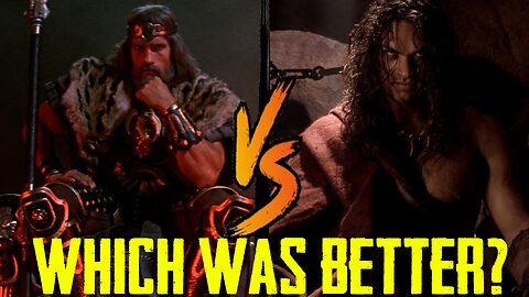 Battle of the Conan The Barbarians - Arnold's 1982 vs Momoa's 2011