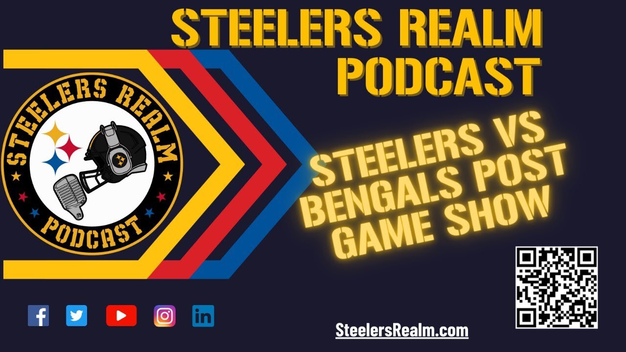 Steelers offense struggles in loss vs Bengals Post Game Show! SRP S6-E57-294 1-6-2025