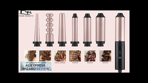 6 In 1 Professional Hair Curler Long-lasting Fast Heating Curling Iron Wave Review