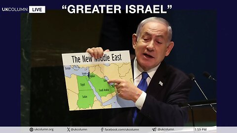 Same Playbook: Problem, Reaction, Solution — A Path Toward a Greater Israel? - UK Column News