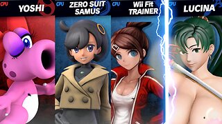 Birdo vs Emma & Aoi & Thick Lyn (Nude) [MAKI SSBU Rumble Exclusive Request]