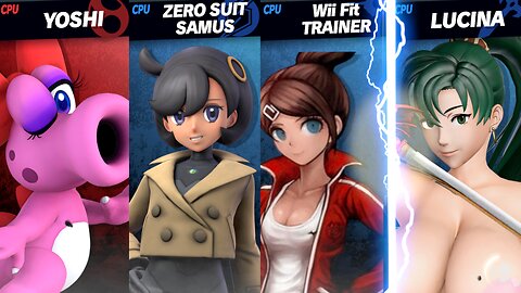 Birdo vs Emma & Aoi & Thick Lyn (Nude) [MAKI SSBU Rumble Exclusive Request]
