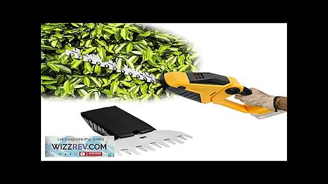 Cordless Electric Hedge Trimmer for Dewalt 20V Battery Shrub Trimmer Grass Shears Review