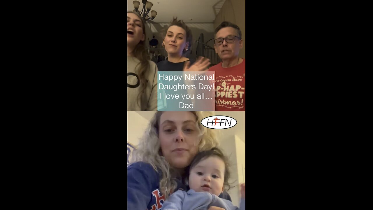 Happy National Daughters Day! Love Dad