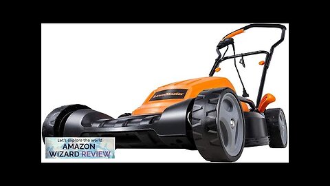 LawnMaster ME1218X Electric Lawn Mower 12AMP 19-Inch Review