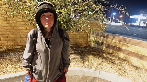 Tabitha, 41and Homeless says its a struggle to stay safe, its a struggle to eat and just get by.