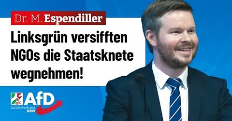 Wenn die Deutschen wüssten, was mit ihrem Steuergeld passiert! - Dr. Michael Espendiller (AfD)