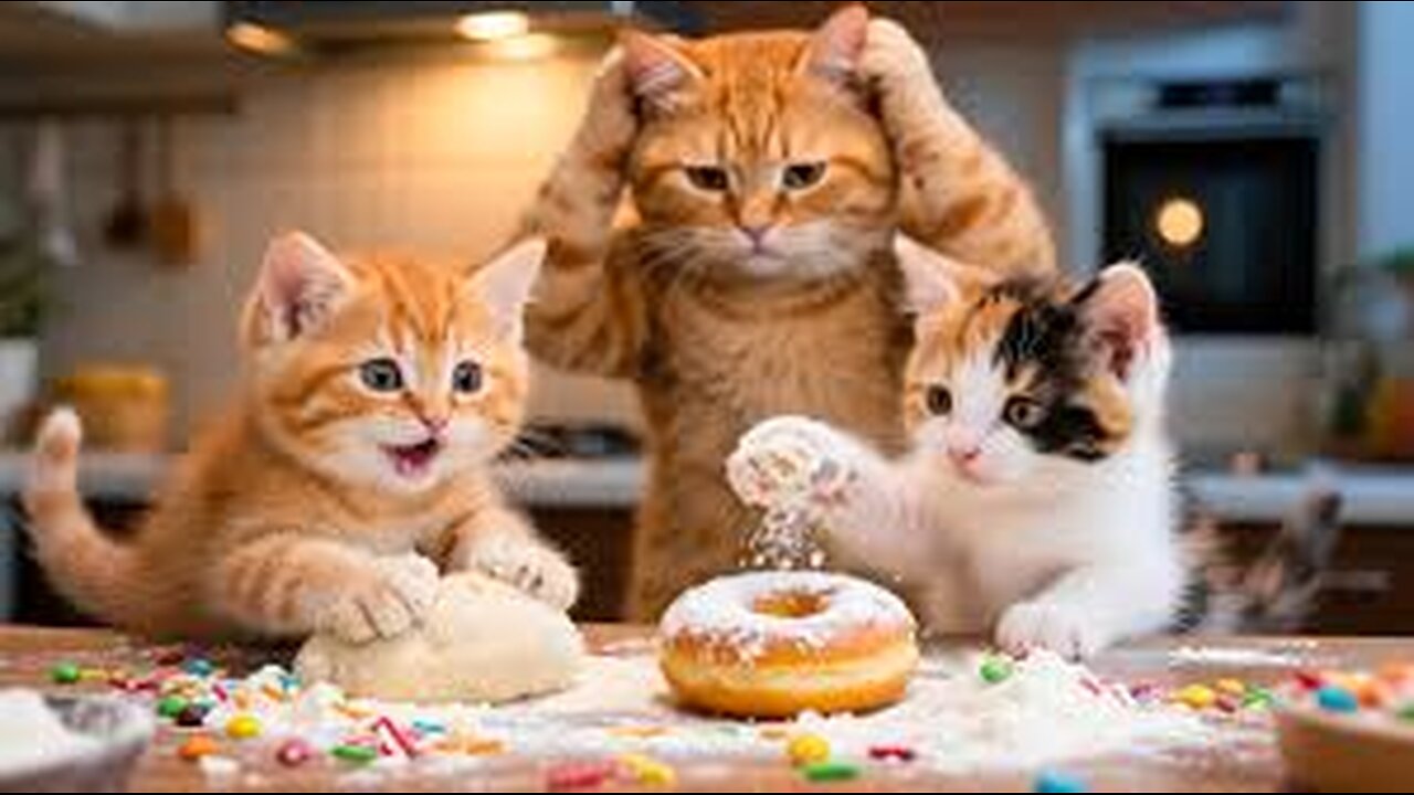 Ginger & MooMoo’s Donut Plan Failed! Mama to the Rescue🍩