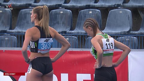 Highlights Womens 200m Womens 100m Hurdles final Bydgoszcz POL 2025