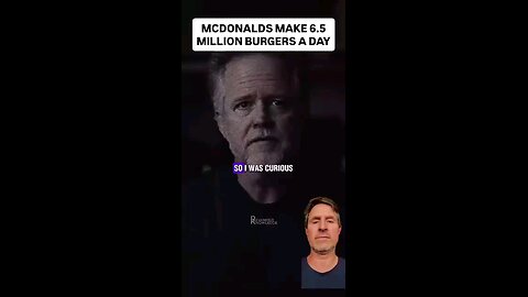 6.5 million burgers a day consumed