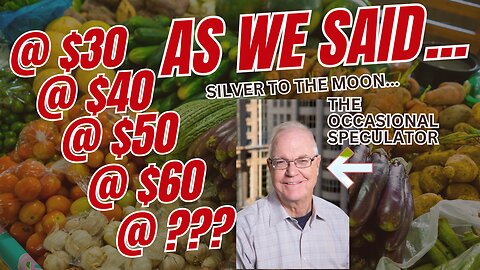 SILVER GOING CRAZY...NOW OVER $61