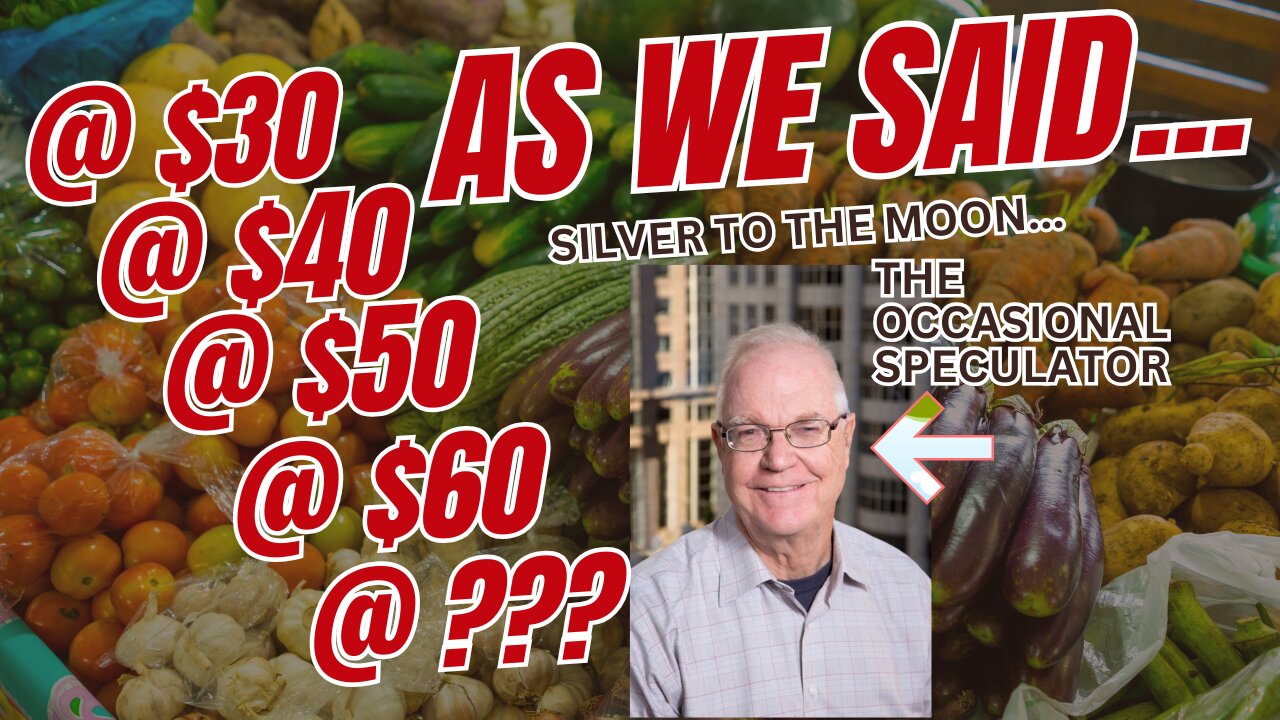 SILVER GOING CRAZY...NOW OVER $61