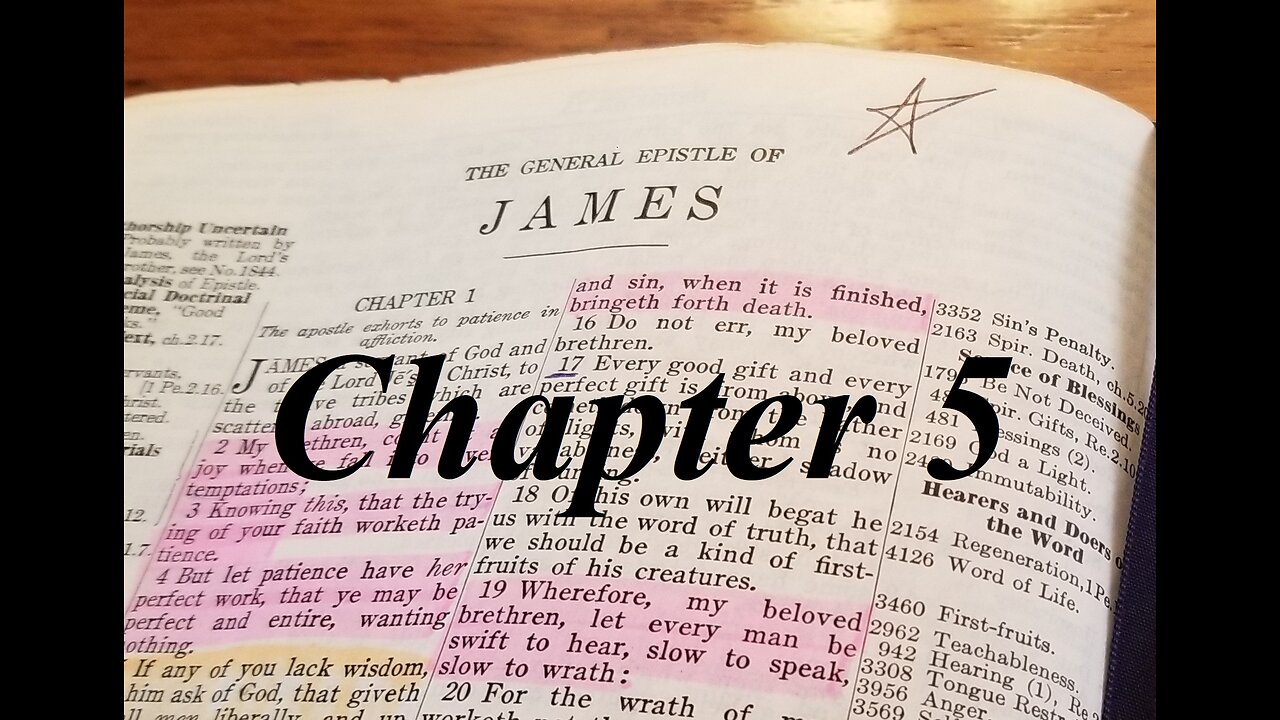 The Epistle of James Chapter 5 | KJV