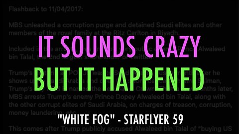 IT SOUNDS CRAZY, BUT IT HAPPENED