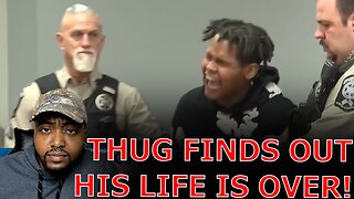 Teenage Thug COLLAPSES IN TEARS In Court After Finding Out His Life IS OVER For Killing 16 Year Old!