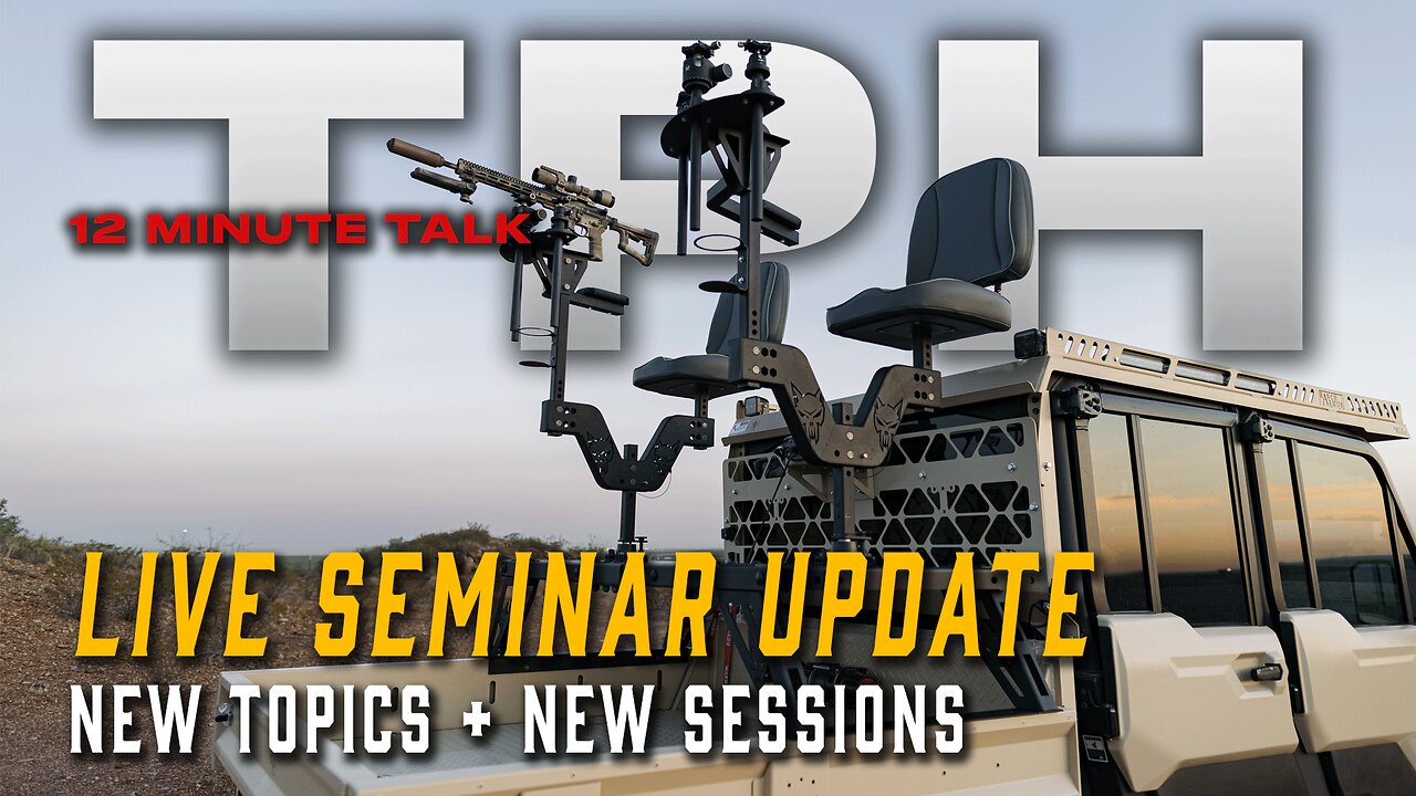 Texas Predator Hunting LIVE Seminars | Full Breakdown + How It Works | 12 Minute Talk