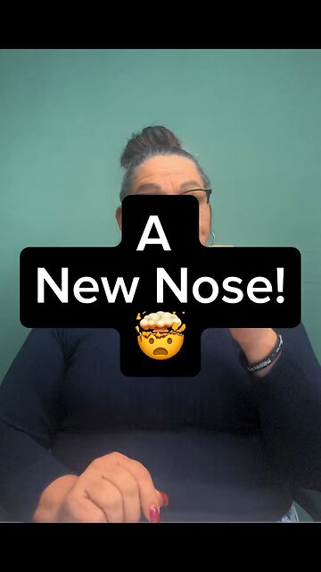 A New Nose?! 👃 #technology #nose #job #real #fake