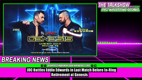 JDC Battles Eddie Edwards in Last Match Before In Ring Retirement at Genesis
