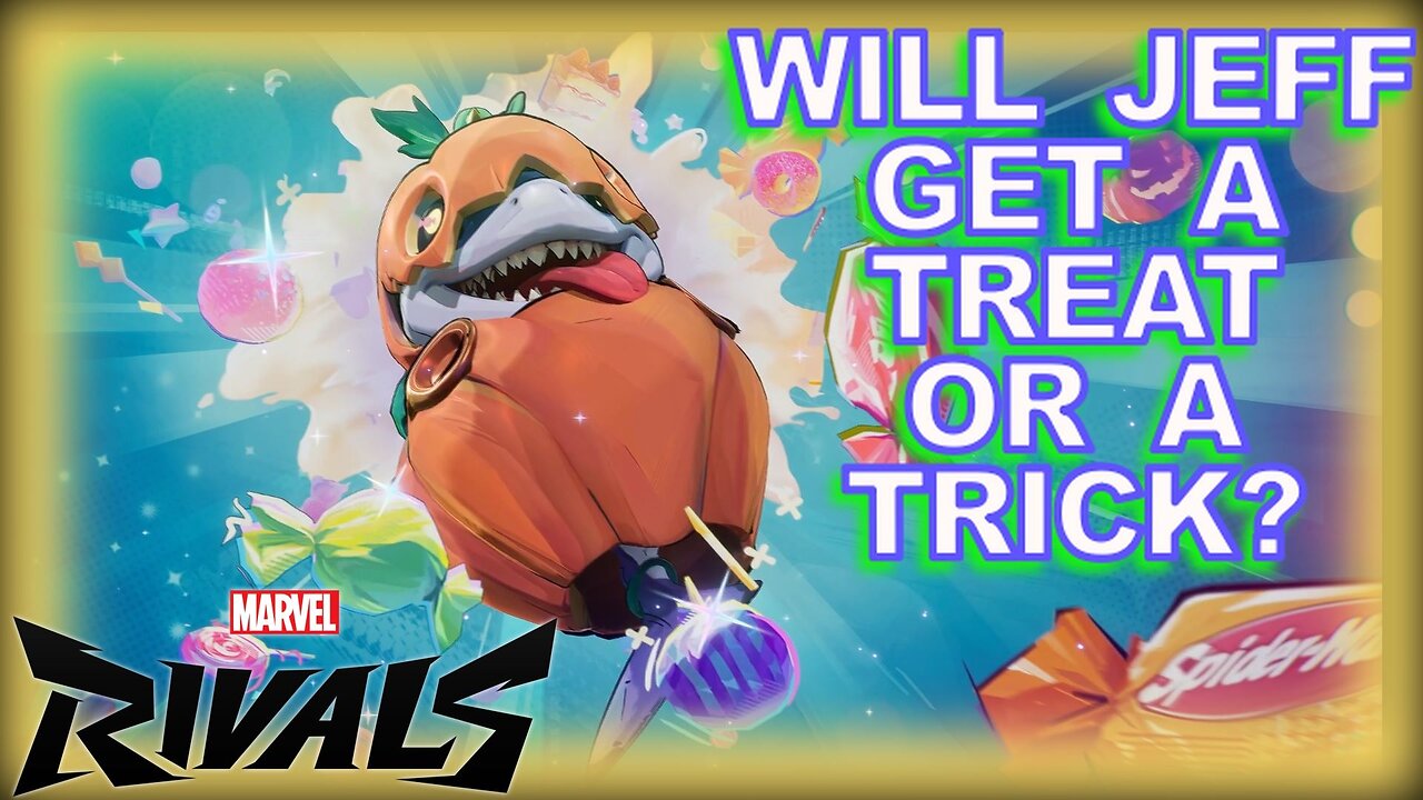 👻 Going Trick or Treating with Jeff O’Lantern! | Marvel Rivals Live