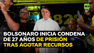 Recursos agotados: Bolsonaro comienza a cumplir la condena a 27 años de prisión