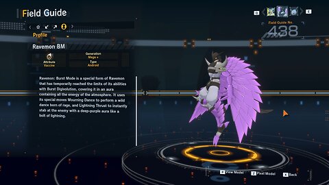 ravemon BM all digivolution/de-digivolution/profile Digimon Story Time Stranger