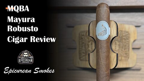 MBombay MQBA Mayura Robusto Cigar Review | 5 × 54 Boutique Masterpiece