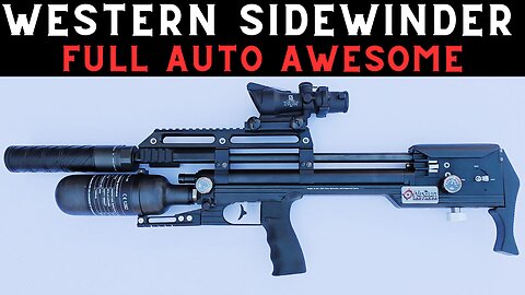 Powerful, Compact and FULL AUTO! The Western Sidewinder S 30 Caliber