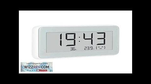 Xiaomi Mijia Smart Temperature Humidity Pro Electronic Digital Clock Watch E-link Review