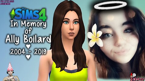 Ally Boilard | Sims 4 Create A Sim (Feb 27th 2025) | Joe Winko