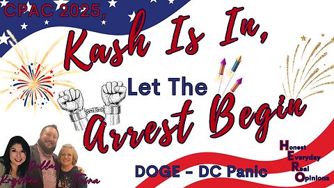 Who Isn't Panicking In DC? Kash Is In, Let The Arrest Begin!!!