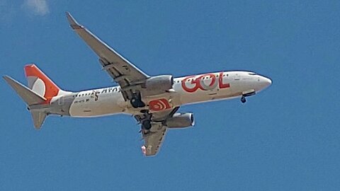 Boeing 737-800 PR-GTG coming from Buenos Aires to Fortaleza