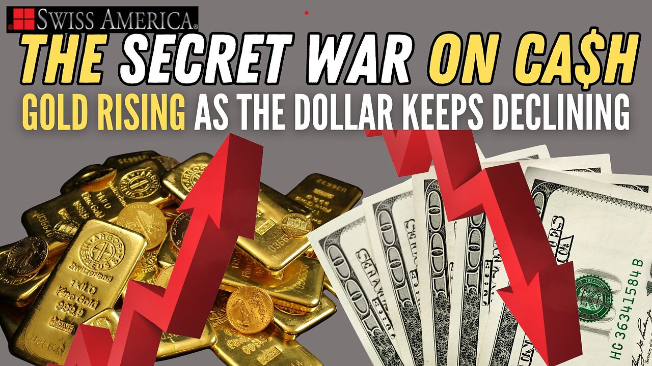 Gold Rising as the Dollar Keeps Declining