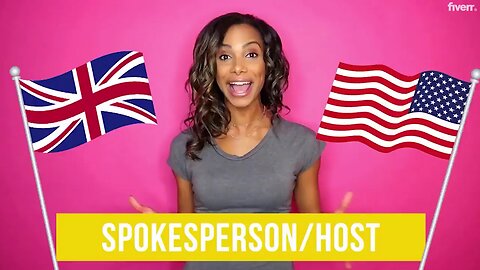 I Will Be Your British Or American Female Host, Spokesperson For 4K Video Or Commercial