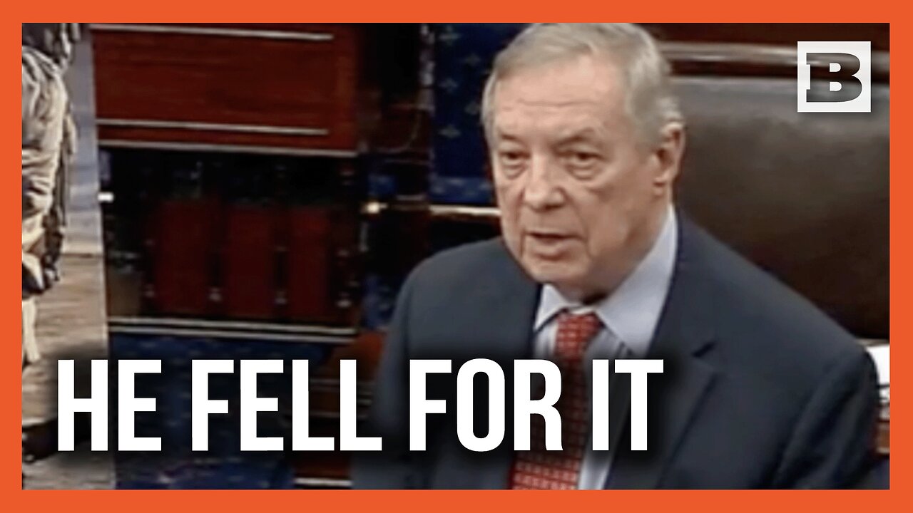 Boomer! Dick Durbin Uses AI Picture of Alex Pretti Shooting in Senate: "The Photo Tells the Story"