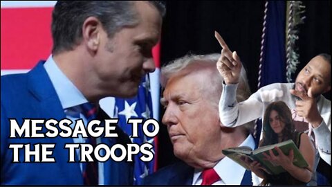 Trump & Hegseth Lecture on being fat