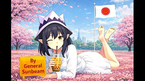 Suno AI Debut: Anna Dreams of Japan 2| Anime Travel Dream Song #suno #sunoai #music #ai #song #japan